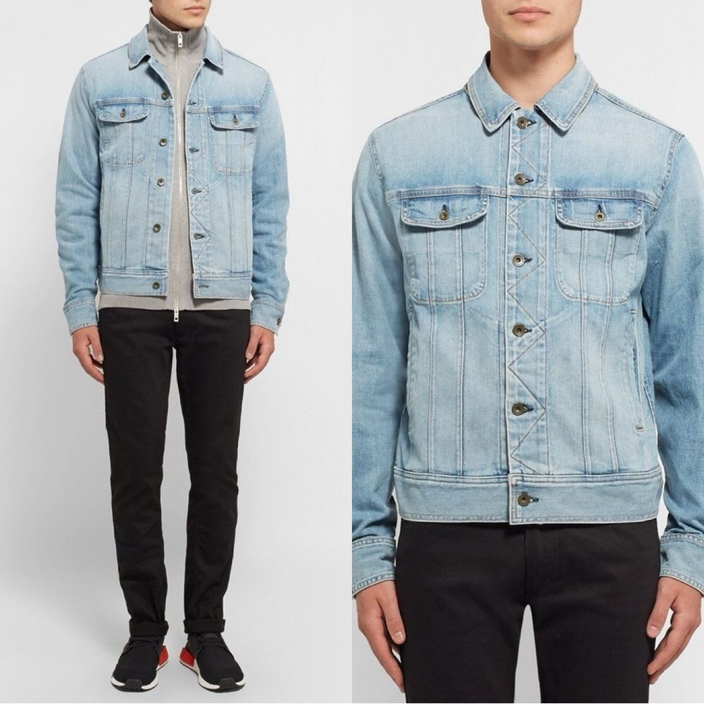 RAG & BONE Light wash denim jacket